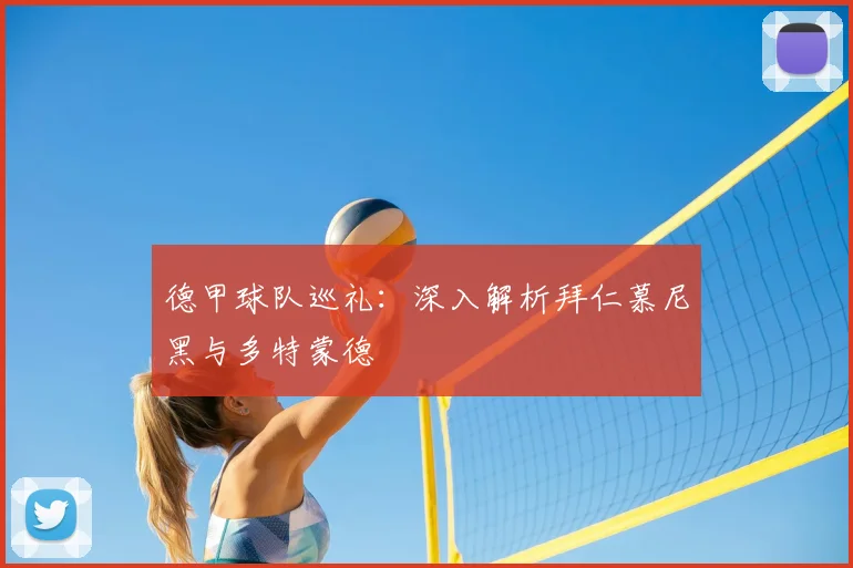 德甲球队巡礼:深入解析拜仁慕尼黑与多特蒙德